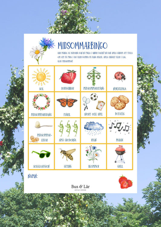 Midsommarbingo